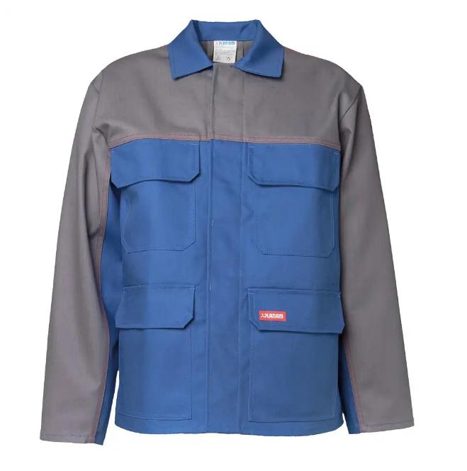 Jacke 1-lagig kornblumenblau/grau